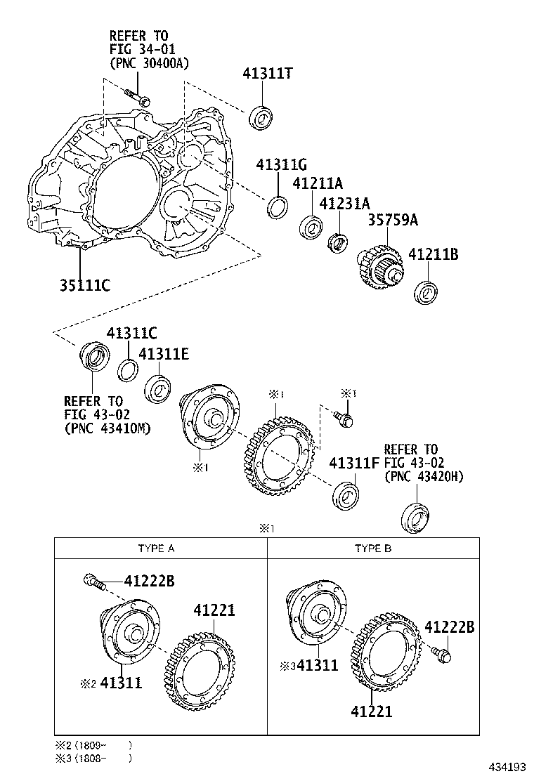 41301-12223 CASE, FRONT DIFFERENTIAL product image