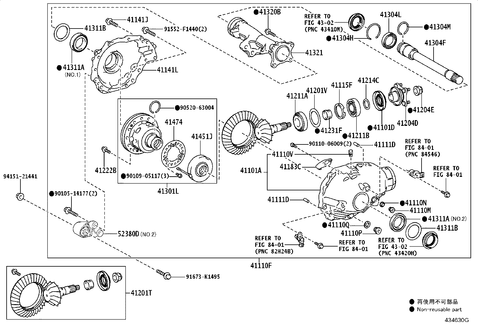 41110-60E00 CARRIER ASSY, DIFFERENTIAL, FRONT product image