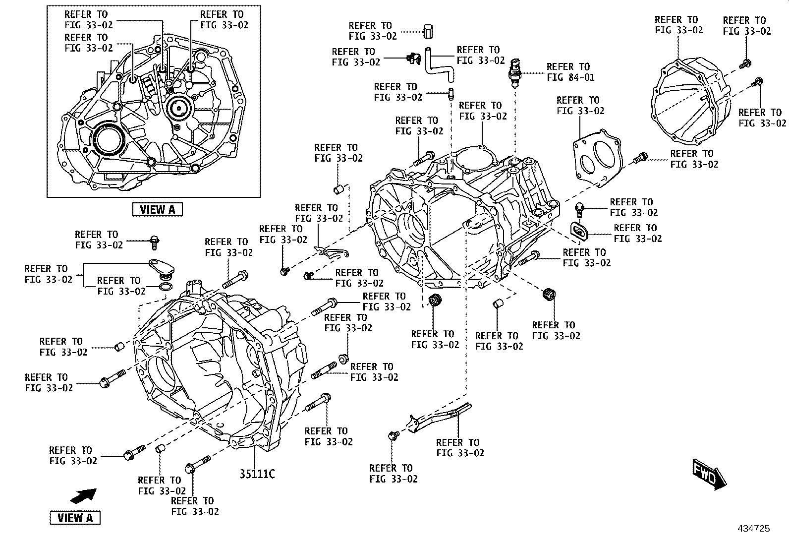 41301-WC003 CASE, FRONT DIFFERENTIAL product image