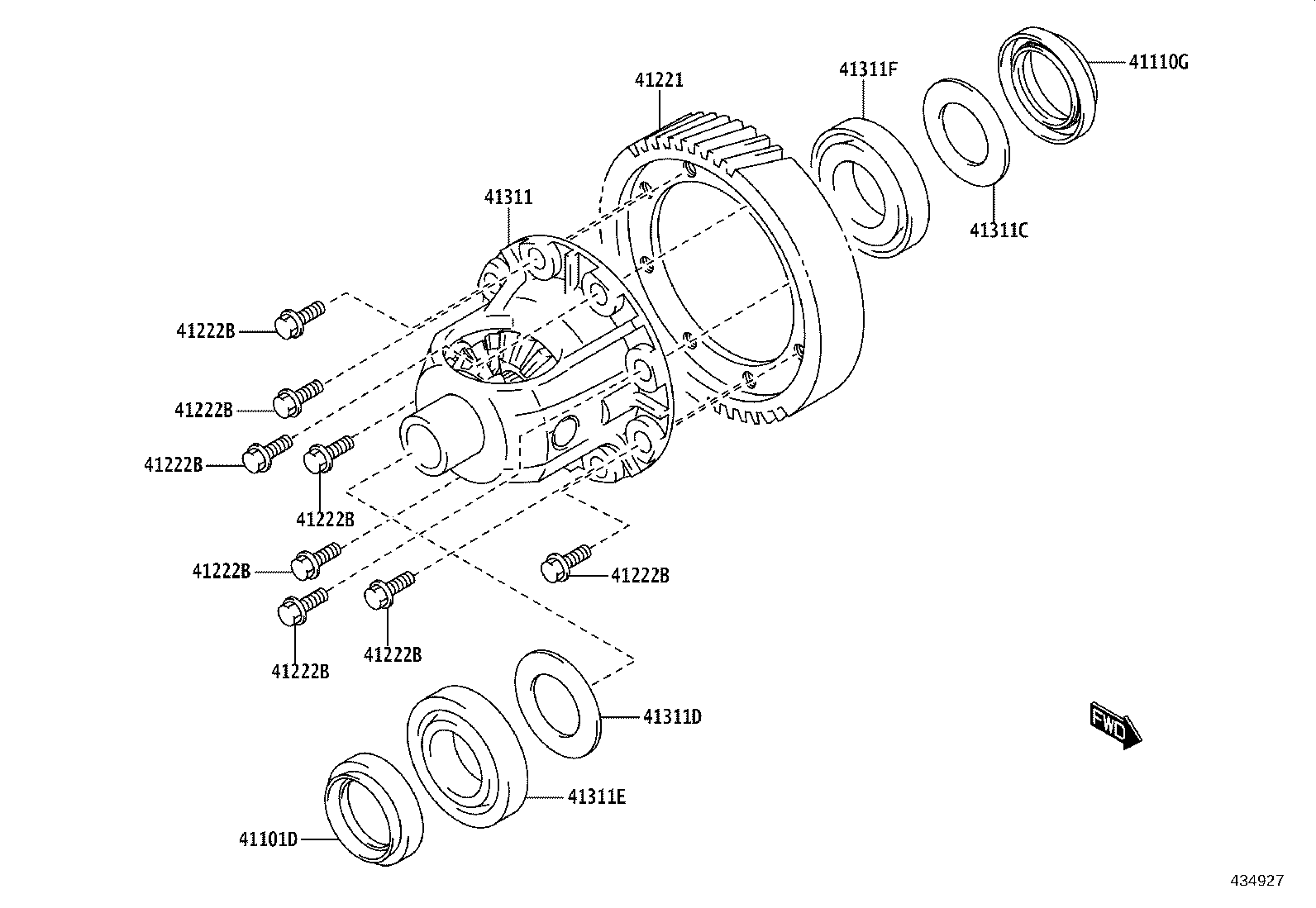 33111-WC014 CASE, FRONT TRANSAXLE(MTM) product image