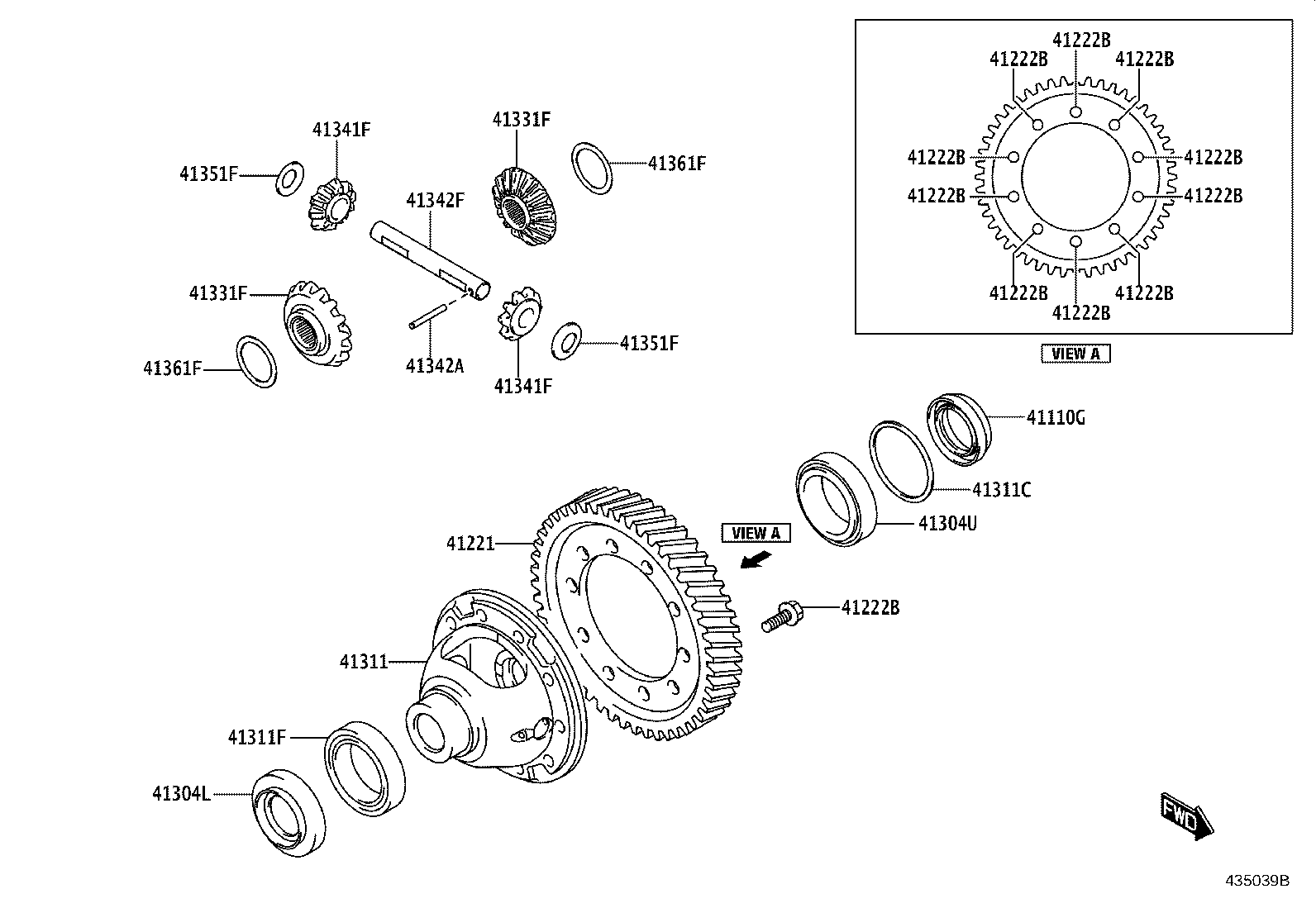 90118-WCK75 SEAL, OIL (FOR TRANSAXLE HOUSING) product image