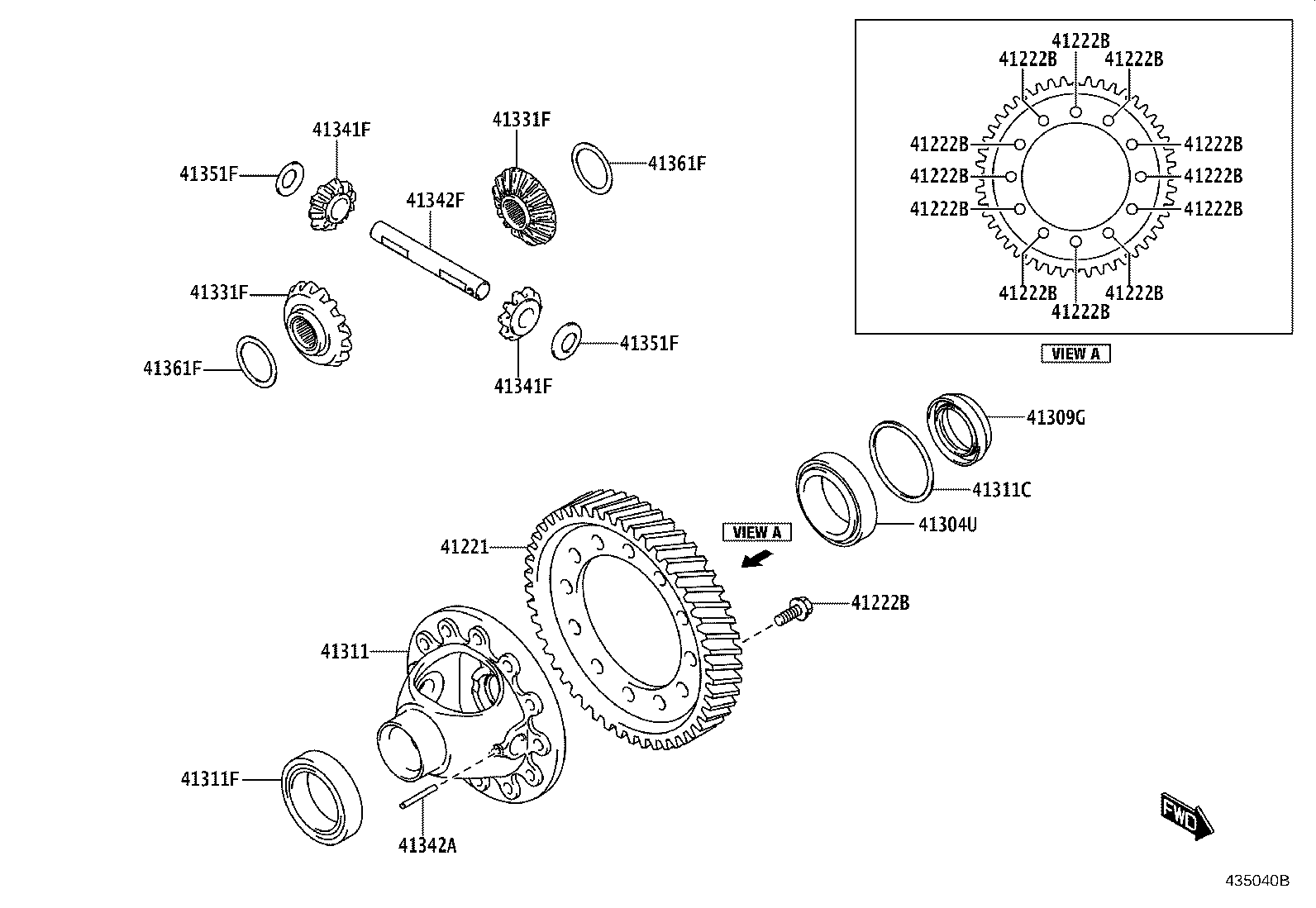 90118-WCK75 SEAL, OIL (FOR TRANSAXLE HOUSING) product image