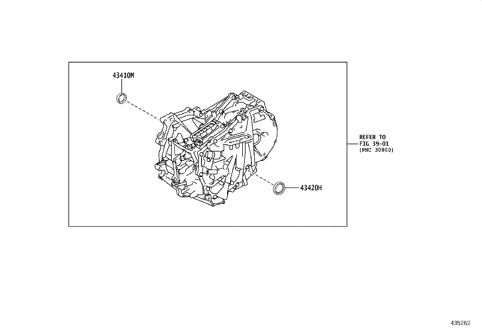 43410-BZ310 SHAFT ASSY, FRONT DRIVE, RH product image