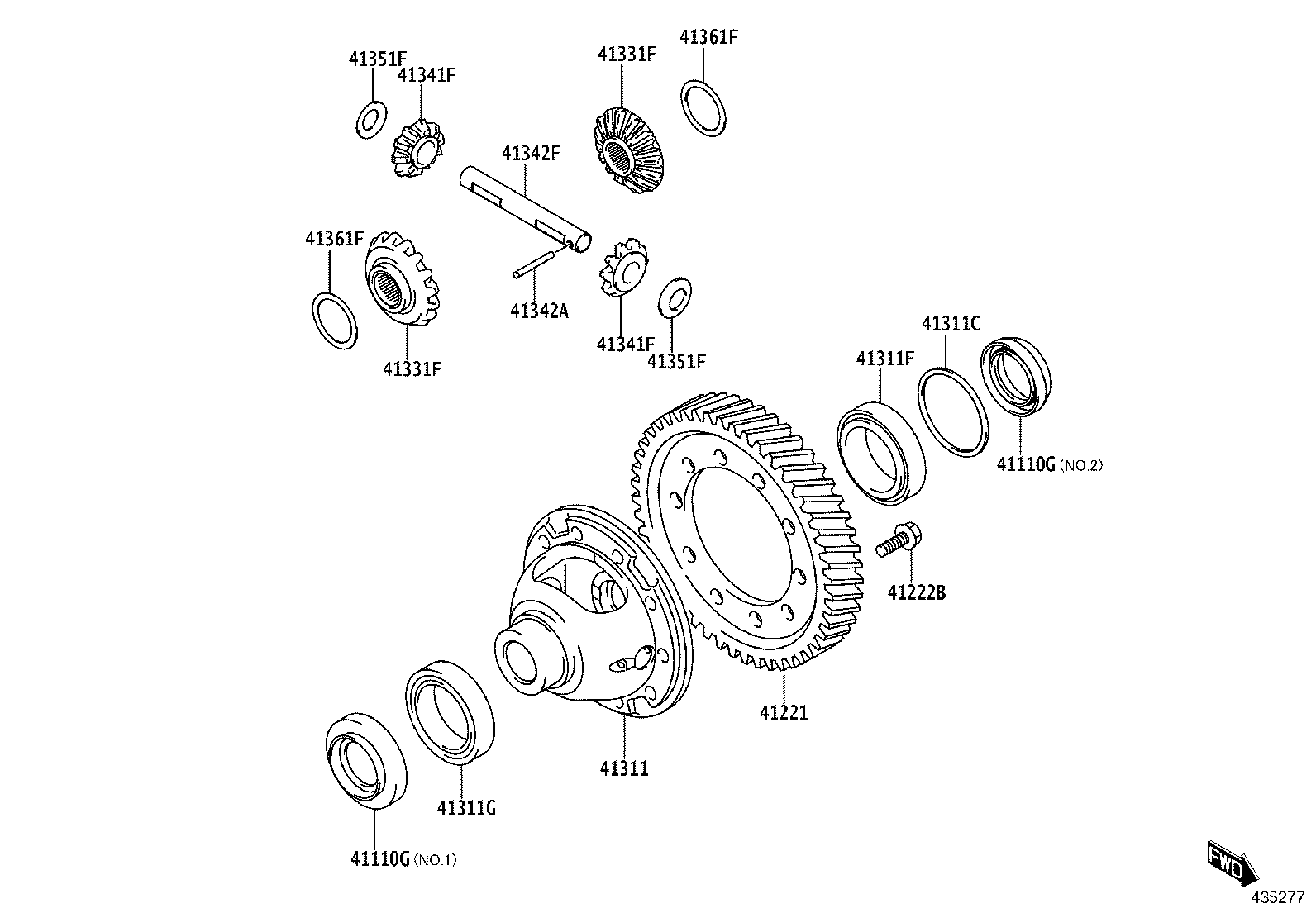 31115-WC011 HOUSING, TRANSAXLE product image