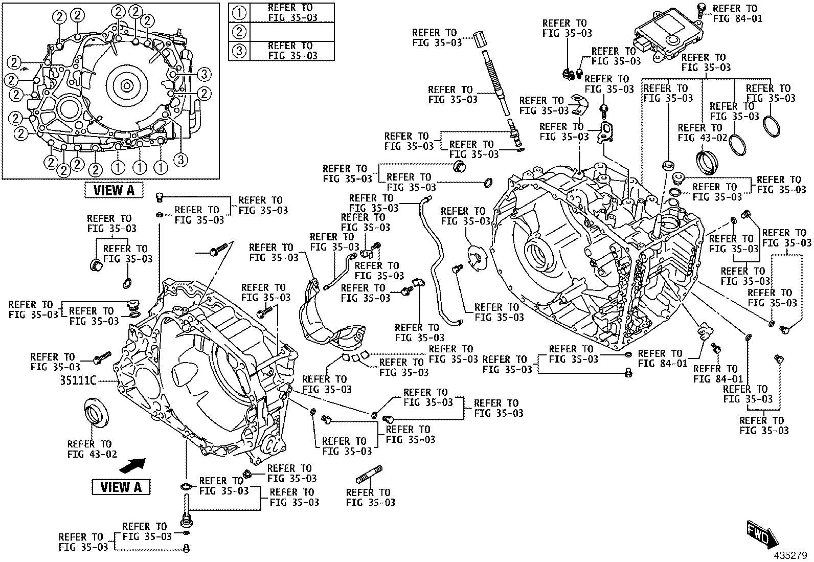 31115-WC011 HOUSING, TRANSAXLE product image