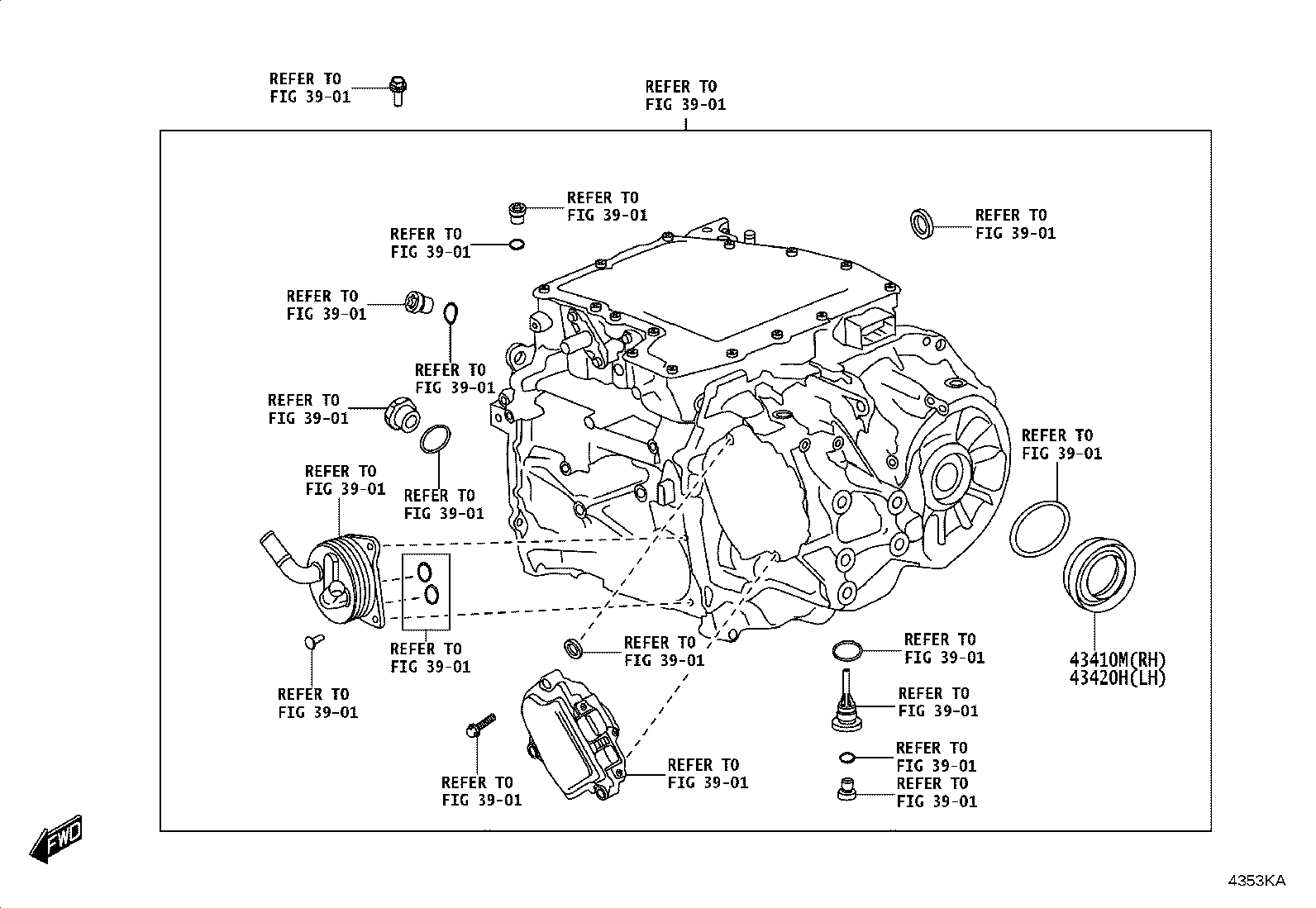 04437-WC031 BOOT KIT, FRONT DRIVE SHAFT INBOARD JOINT, RH product image