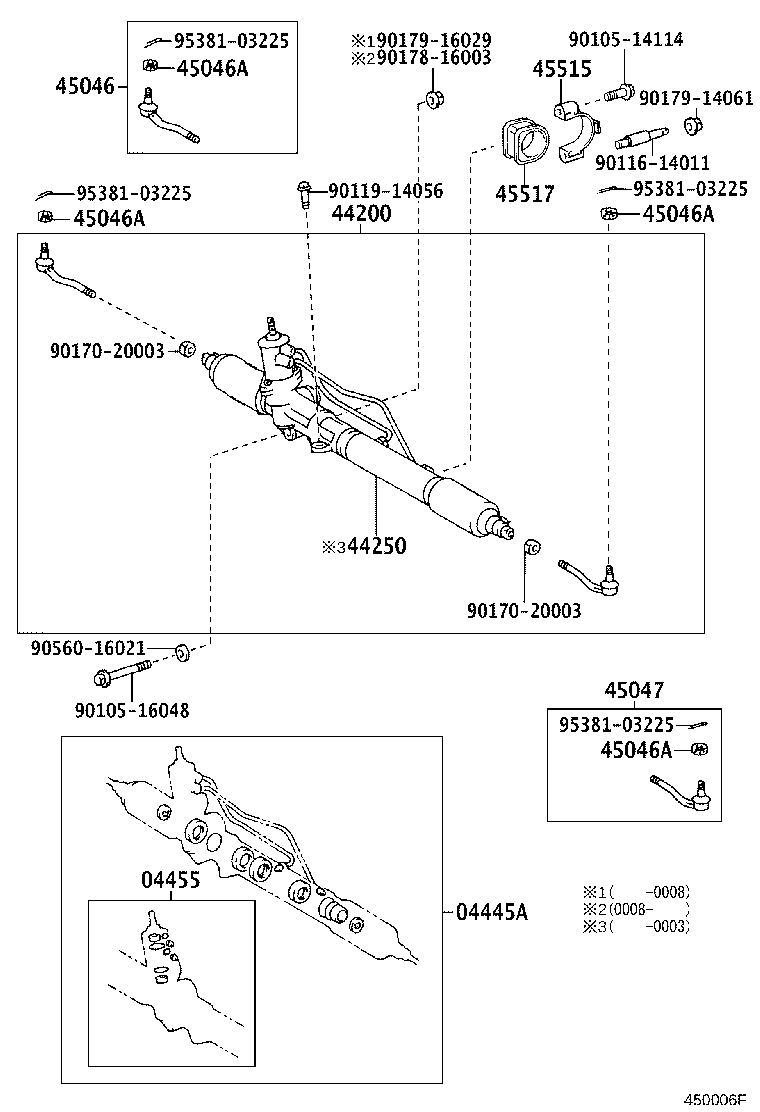 44211-35040 HOUSING, CONTROL VALVE product image