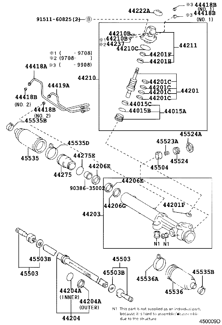 44211-35040 HOUSING, CONTROL VALVE product image