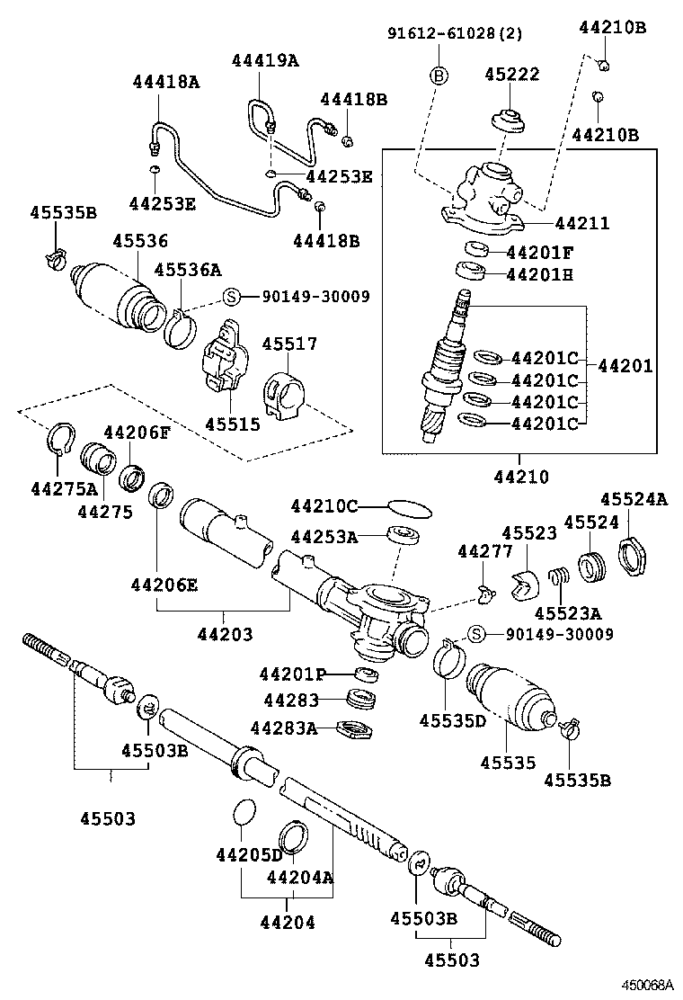 44211-20170 HOUSING, CONTROL VALVE product image