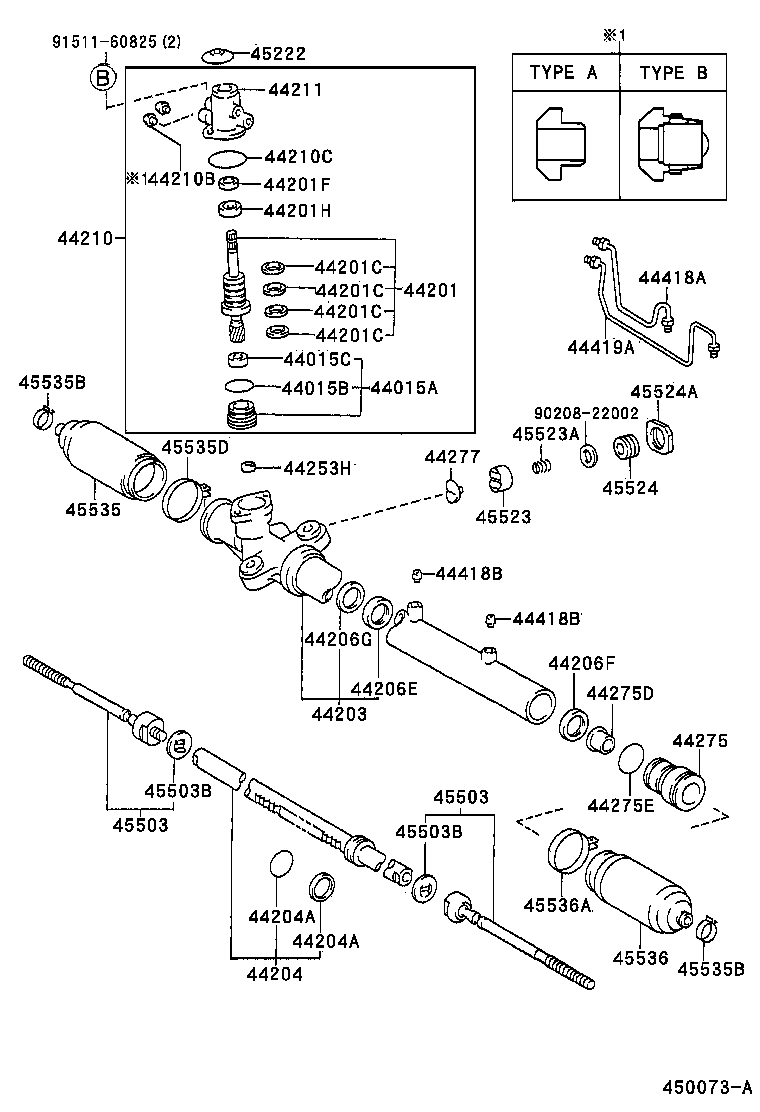 44211-20190 HOUSING, CONTROL VALVE product image