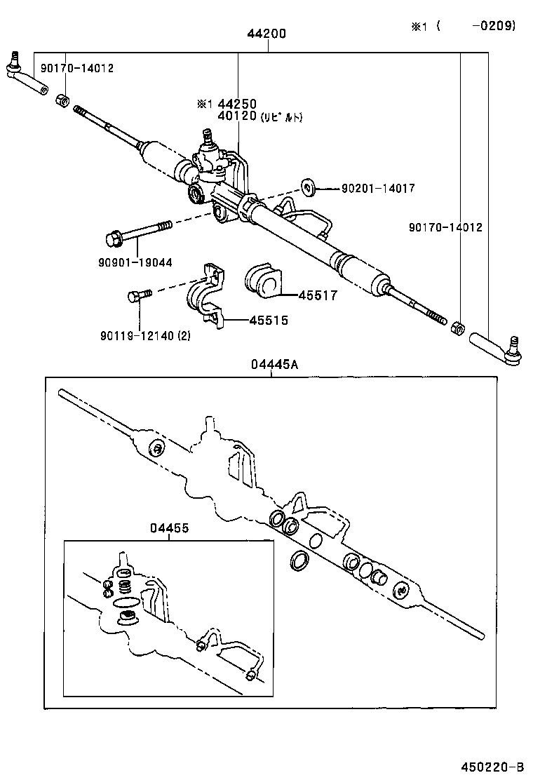 44210-28280 VALVE ASSY, POWER STEERING CONTROL product image
