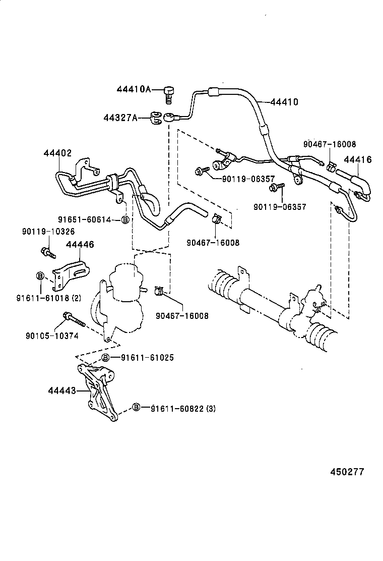 44040-12121 TUBE ASSY, PRESSURE FEED product image