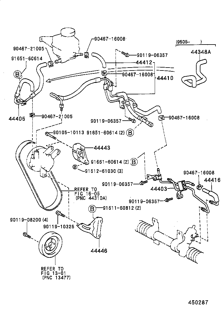 44040-12121 TUBE ASSY, PRESSURE FEED product image