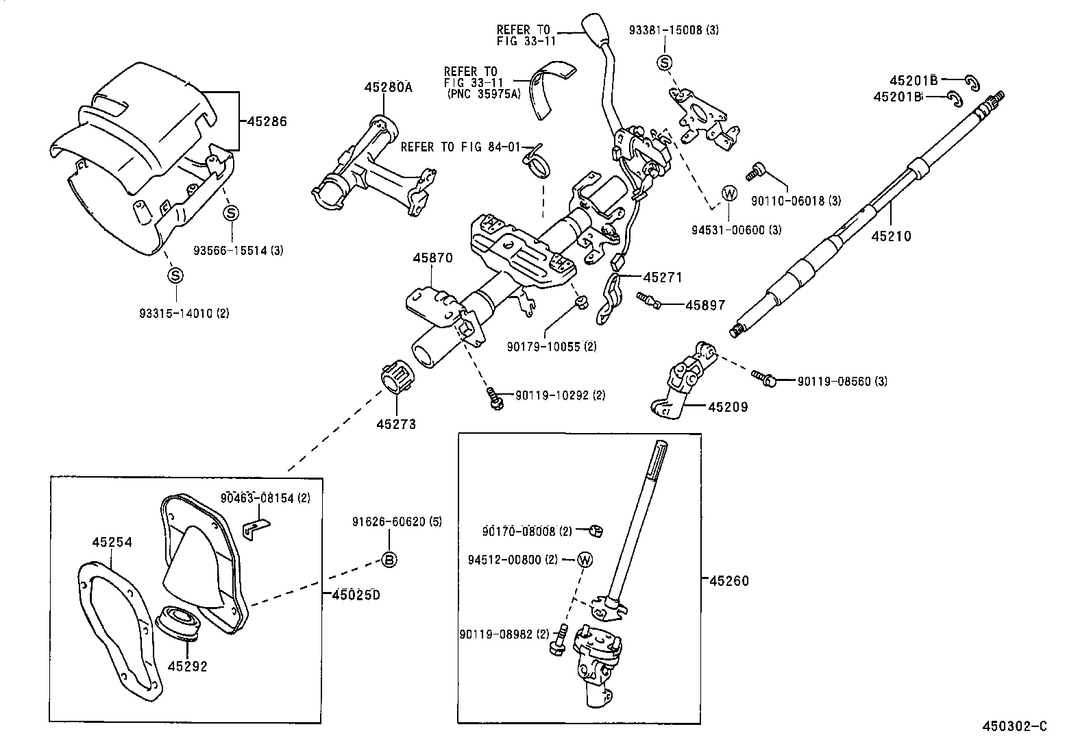 45025-04030 COVER SUB-ASSY, STEERING COLUMN HOLE, NO.1 product image