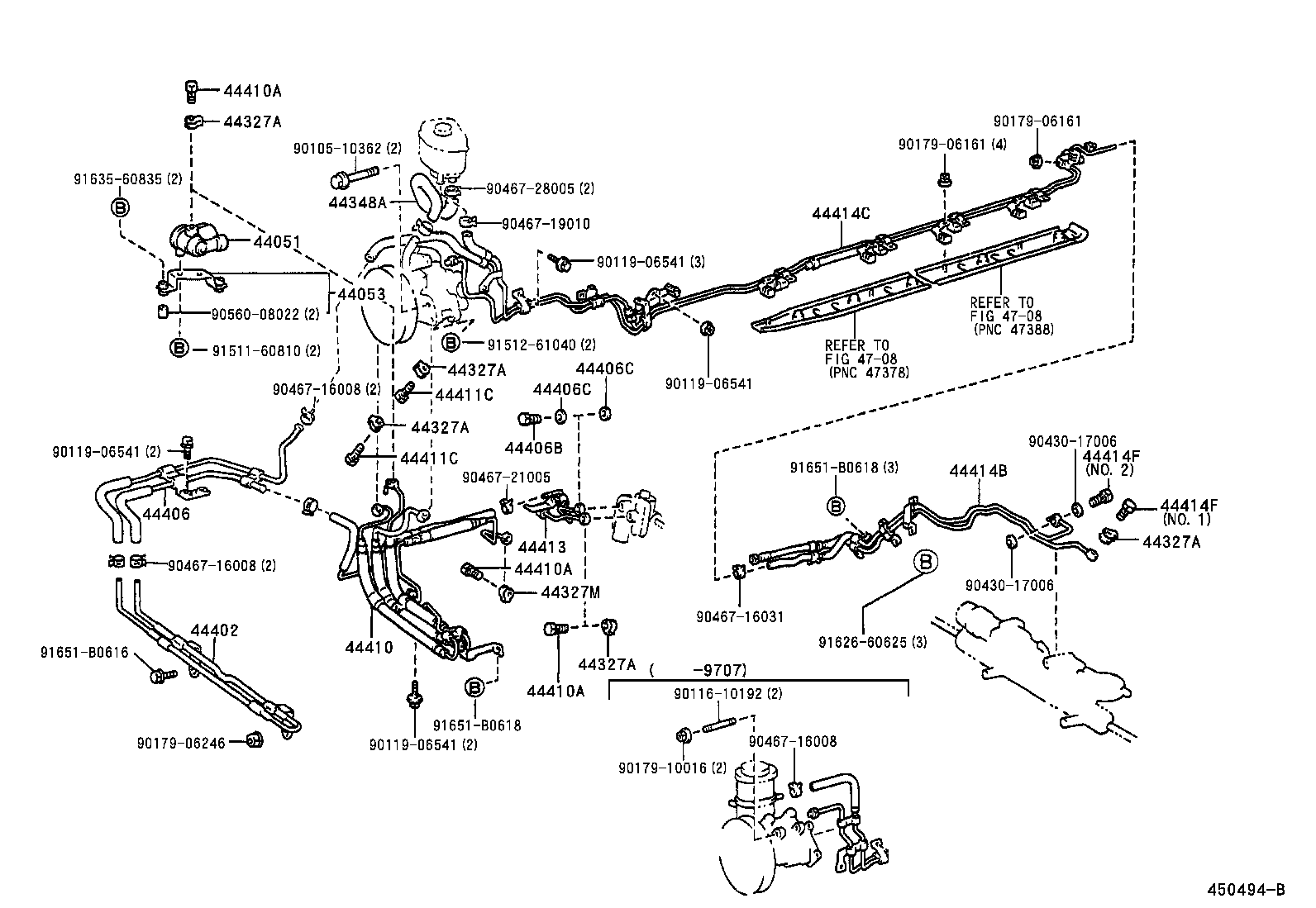 44446-43020 STRUT, ADJUSTING product image