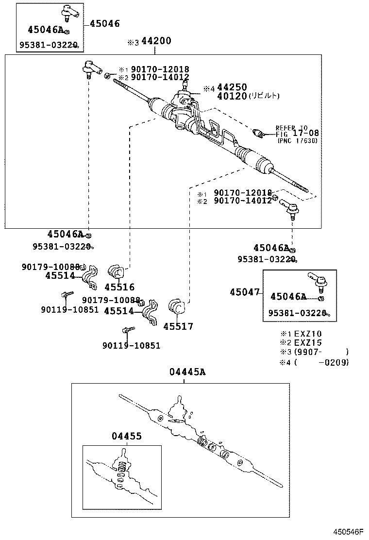 45046-49075 END SUB-ASSY, TIE ROD, RH product image