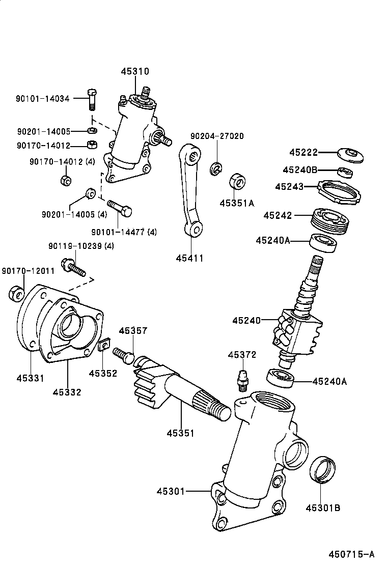 44011-36190 PISTON SUB-ASSY, POWER product image