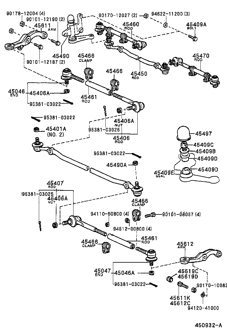 44120-04020 VALVE ASSY, W/BALL NUT product image