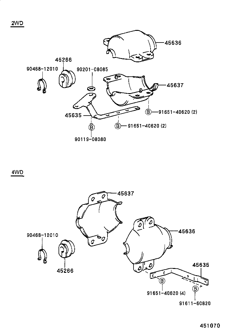 45253-27110 COVER, STEERING COLUMN HOLE product image