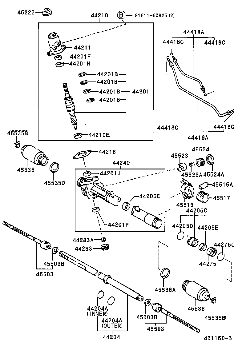 44210-48030 VALVE ASSY, POWER STEERING CONTROL product image