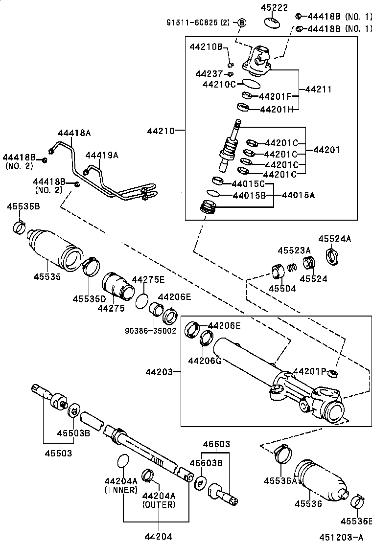 44022-35010 HOUSING, CONTROL VALVE product image