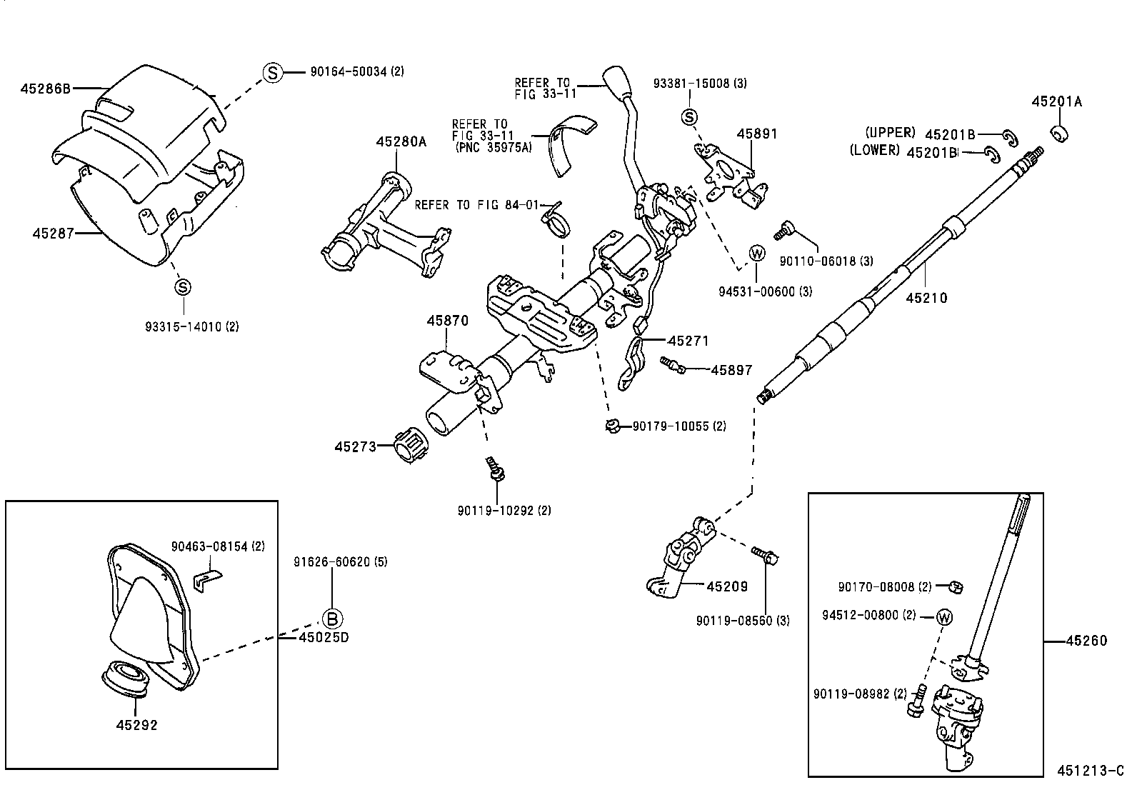 45025-04030 COVER SUB-ASSY, STEERING COLUMN HOLE, NO.1 product image