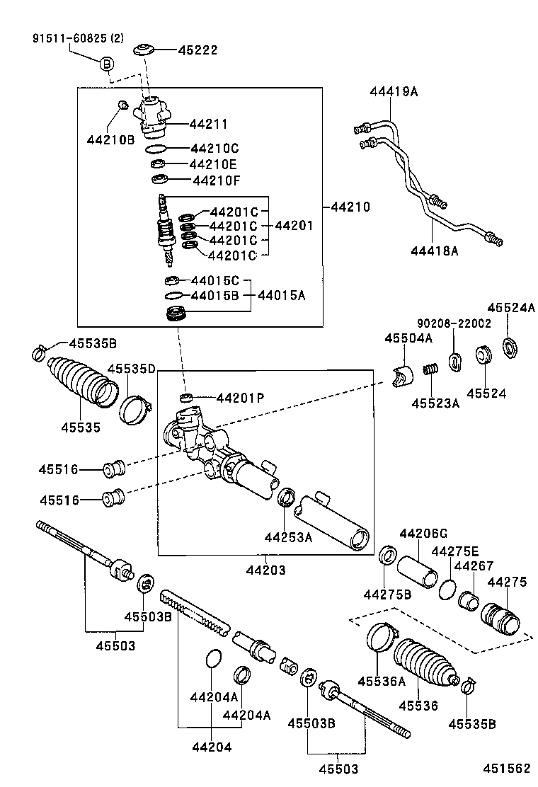 44015-43010 NUT SUB-ASSY, BEARING GUIDE product image