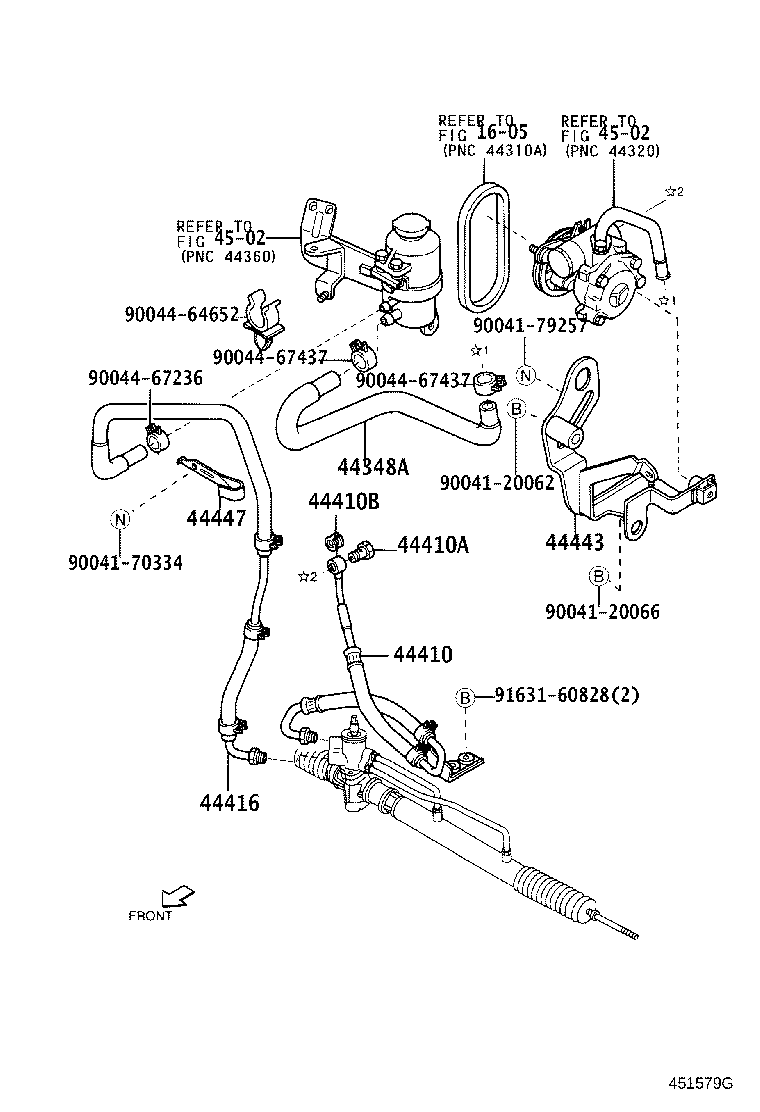 90044-30289 GASKET(FOR PRESSURE FEED TUBE) product image