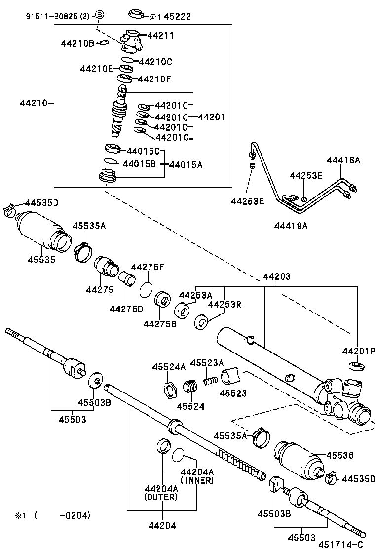 44211-30050 HOUSING, CONTROL VALVE product image