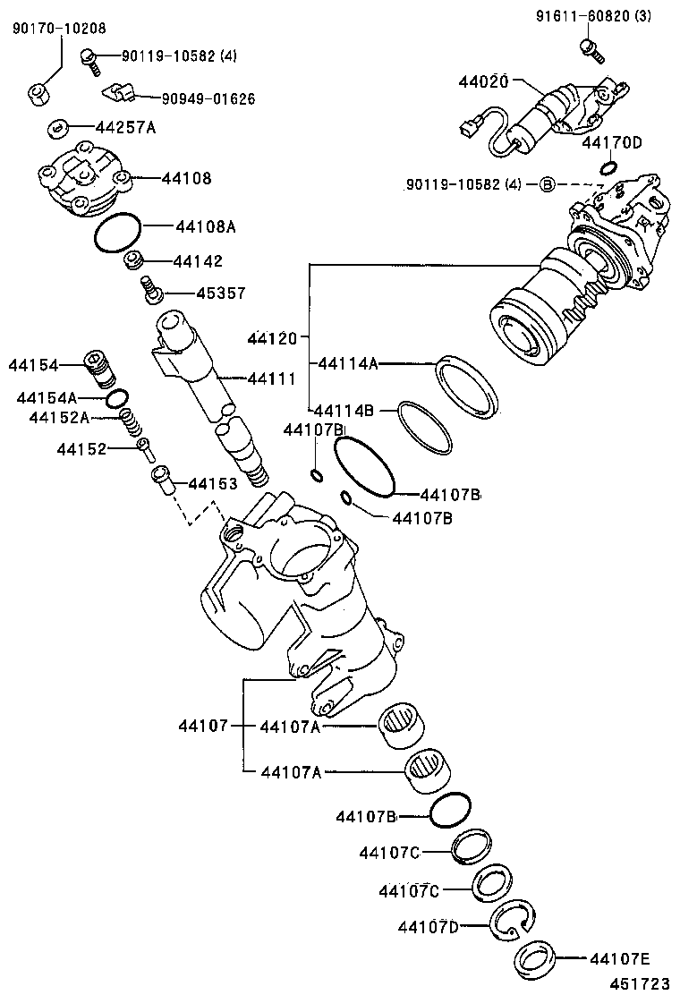 44111-30080 SHAFT, CROSS product image