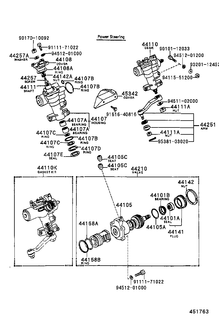 45253-20916 COVER, STEERING COLUMN HOLE product image