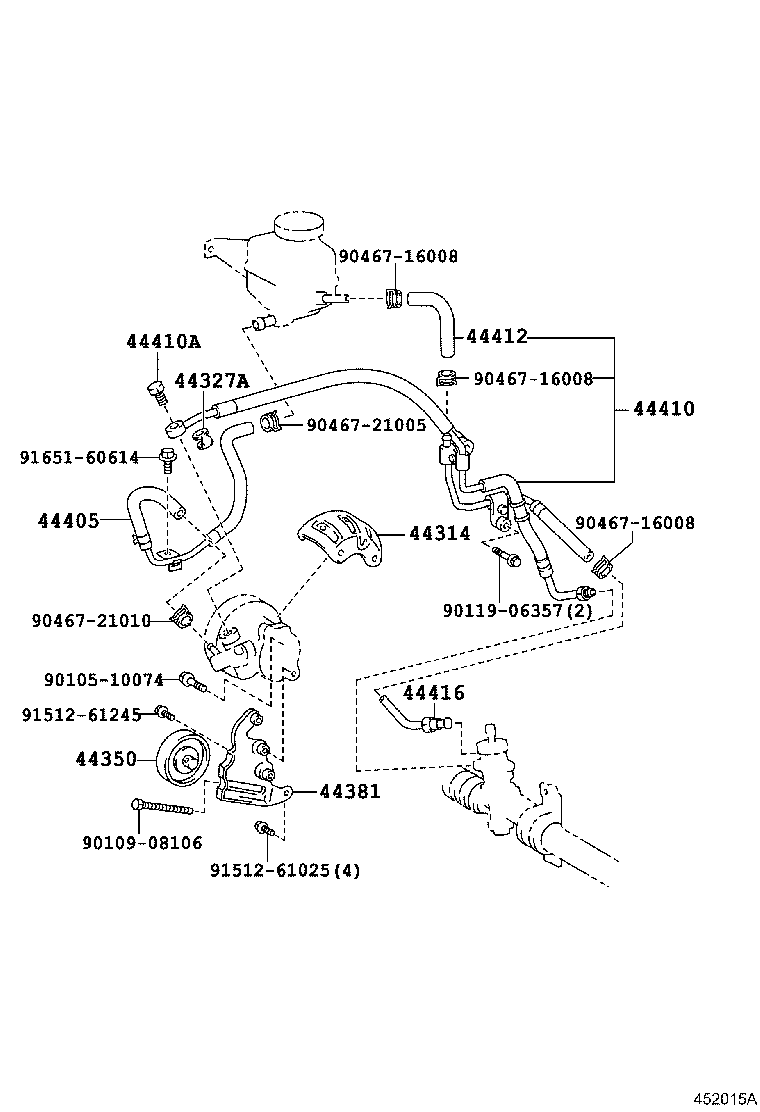 44040-12072 TUBE ASSY, PRESSURE FEED product image