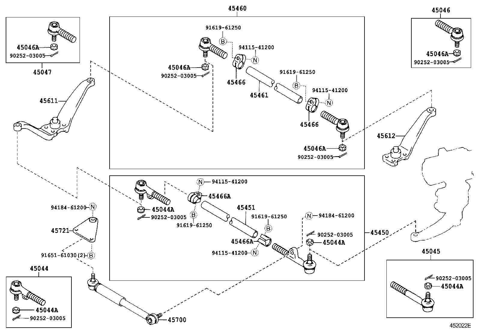 44110-60201 GEAR ASSY, POWER STEERING product image