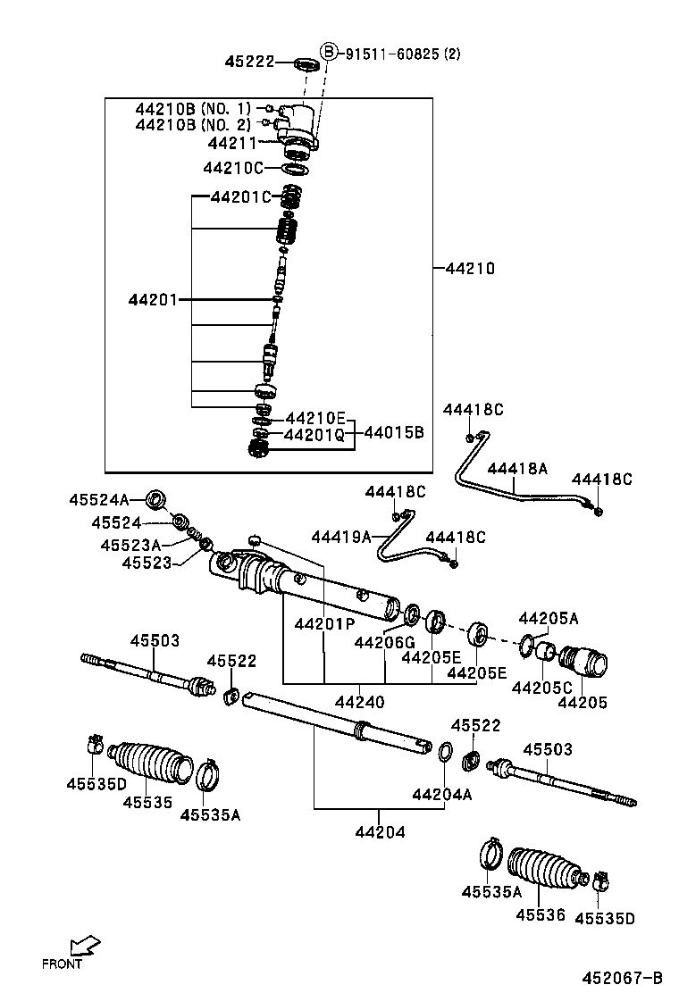 44022-87403 HOUSING, CONTROL VALVE product image