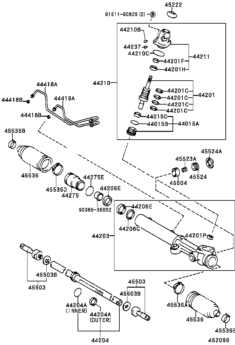 44022-35010 HOUSING, CONTROL VALVE product image