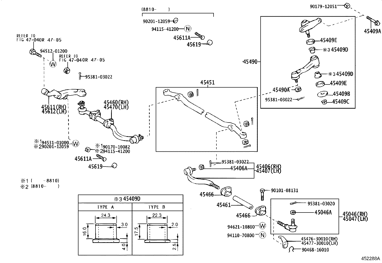 44120-30150 VALVE ASSY, W/BALL NUT product image