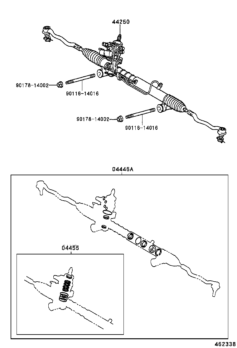 44211-50050 HOUSING, CONTROL VALVE product image