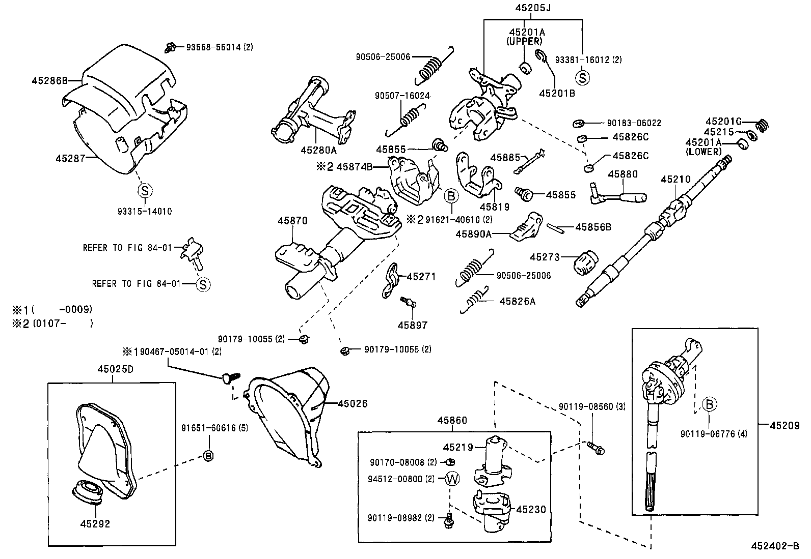 45025-04030 COVER SUB-ASSY, STEERING COLUMN HOLE, NO.1 product image