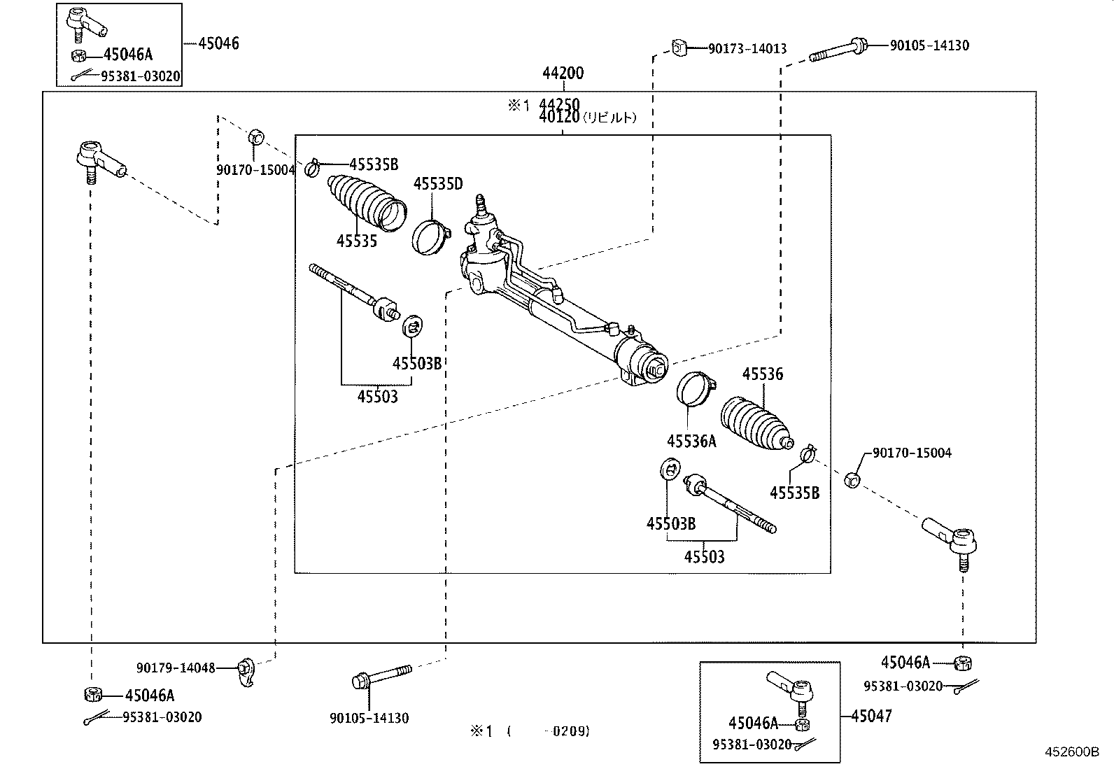 44210-48030 VALVE ASSY, POWER STEERING CONTROL product image