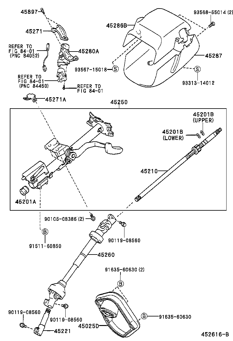 45210-27110 SHAFT ASSY, STEERING MAIN product image