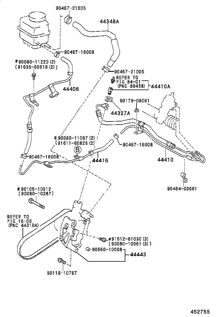 44338-33090 BOLT, UNION(FOR PRESSURE FEED TUBE) product image