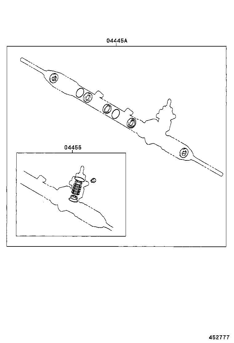 44015-43010 NUT SUB-ASSY, BEARING GUIDE product image