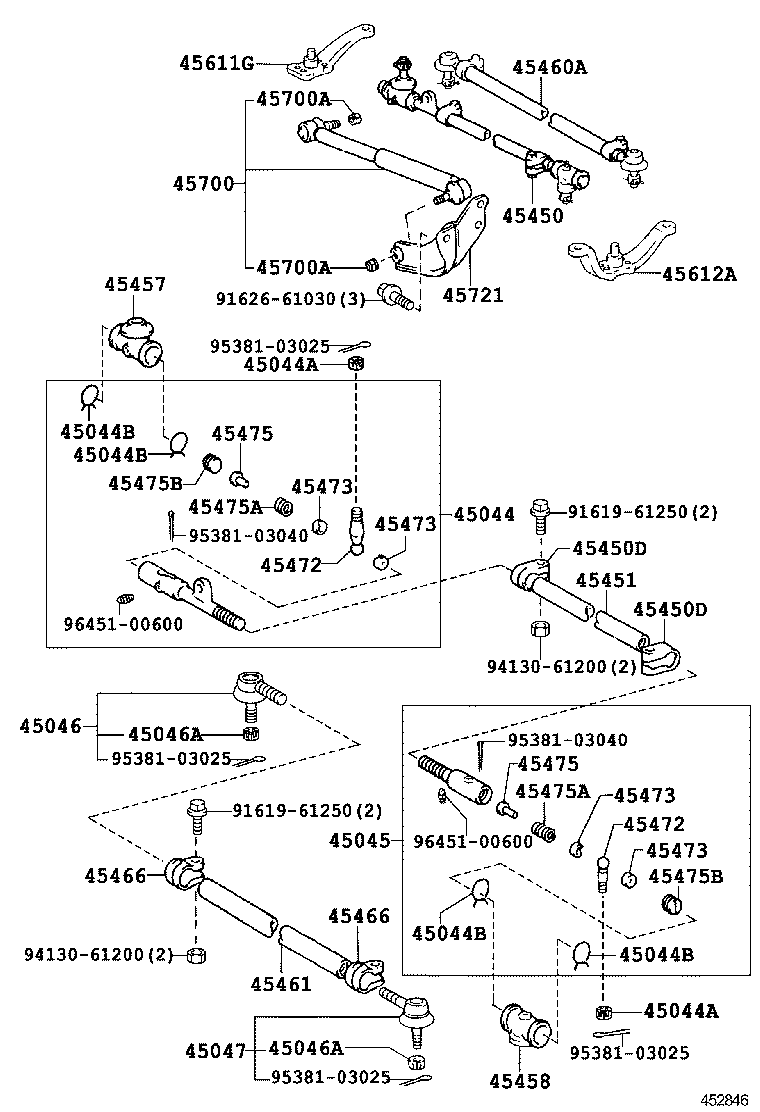 44111-60070 SHAFT, CROSS product image