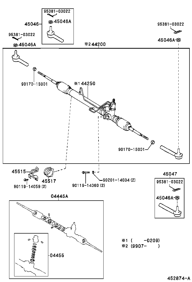 44211-30050 HOUSING, CONTROL VALVE product image