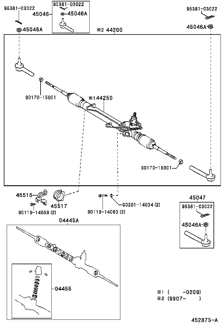 44211-30050 HOUSING, CONTROL VALVE product image