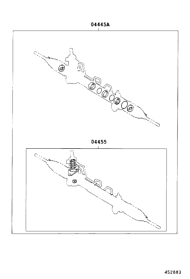 45460-39615 ROD ASSY, TIE, RH product image
