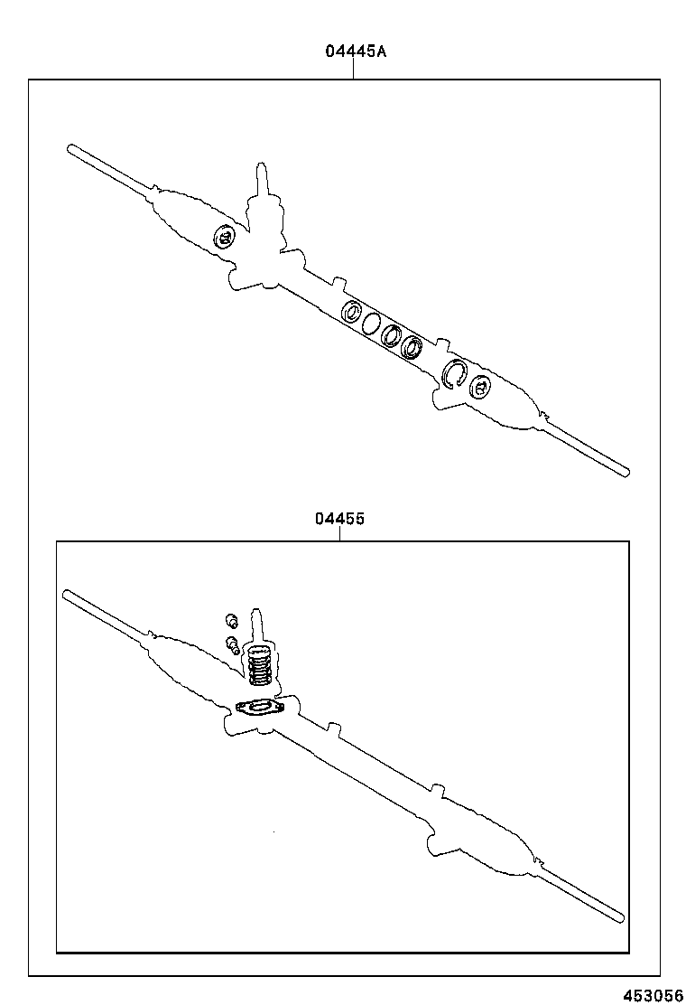 45503-09220 END SUB-ASSY, STEERING RACK product image