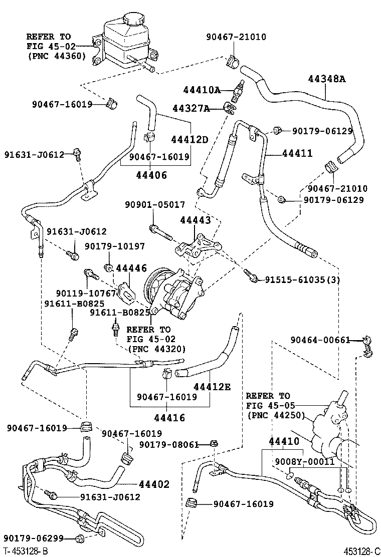 44402-06060 COOLER SUB-ASSY, POWER STEERING OIL, NO.1 product image