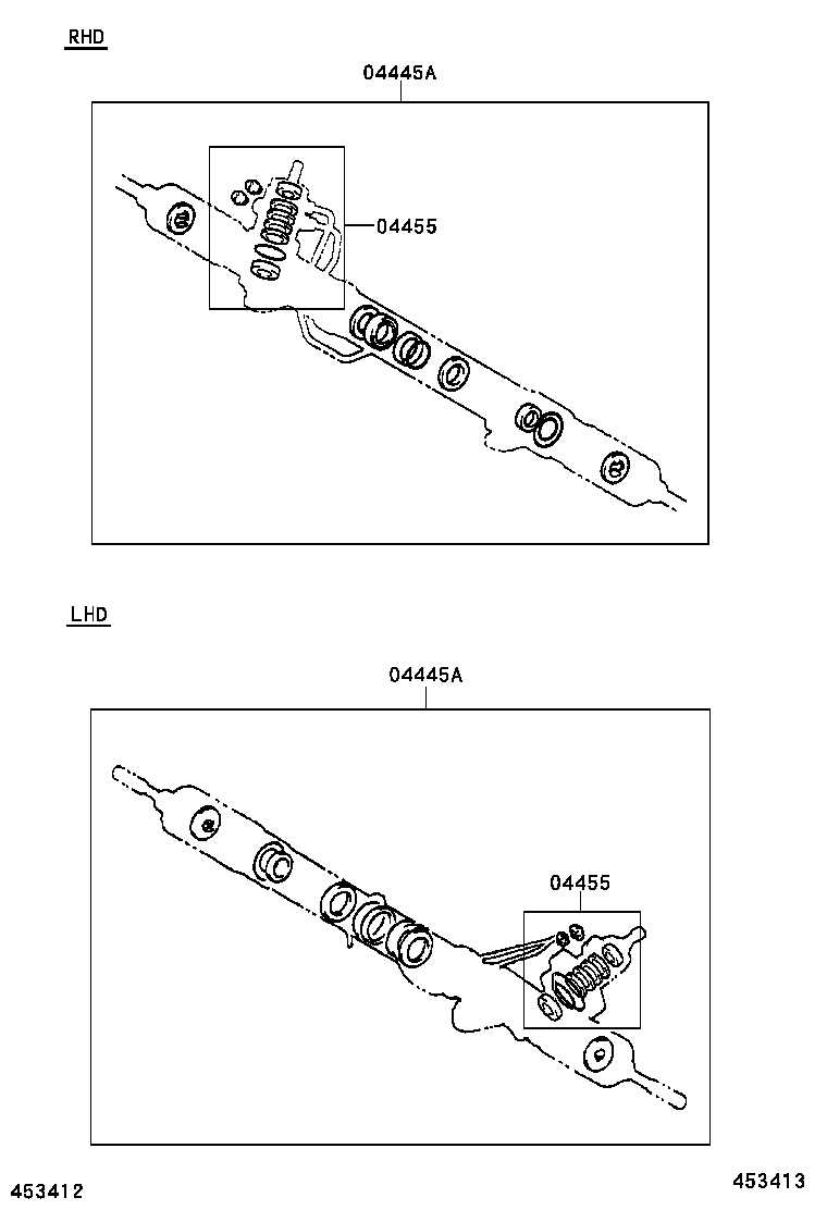 44110-60202 GEAR ASSY, POWER STEERING product image