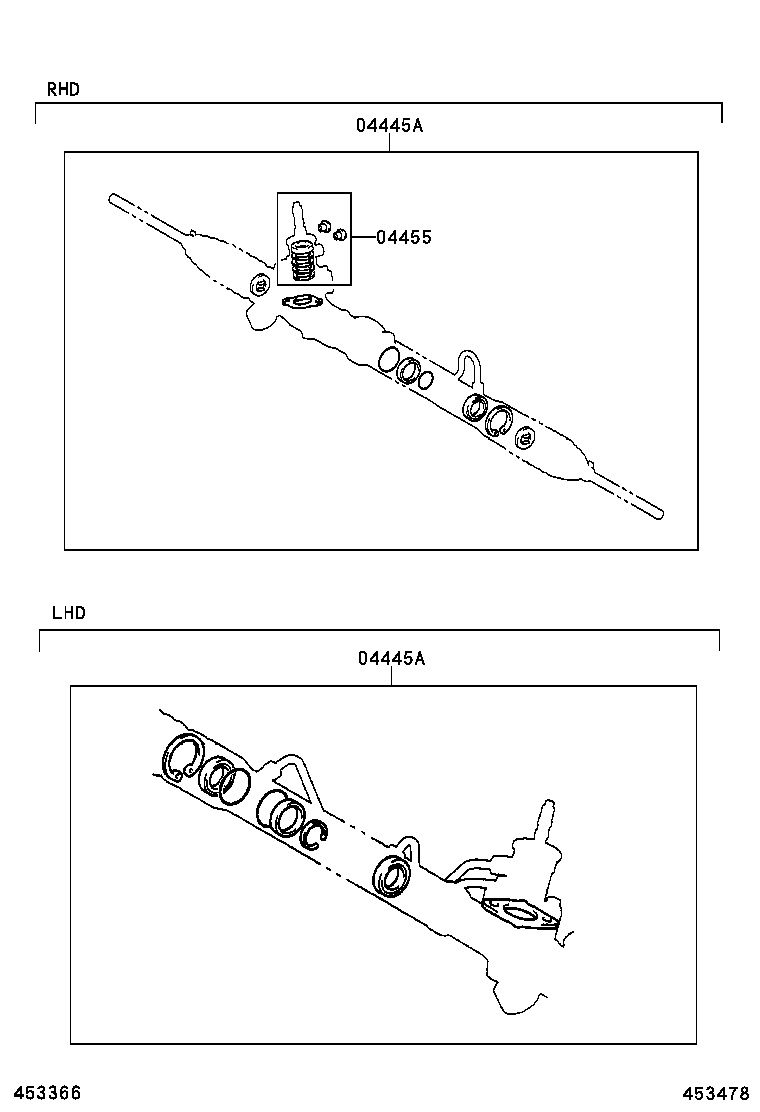 90467-19012 CLIP(FOR STEERING RACK BOOT) product image